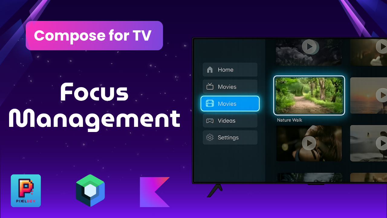 Android TV App Development Using Leanback Library | Leanback Framework | Kotlin | Compose TV App